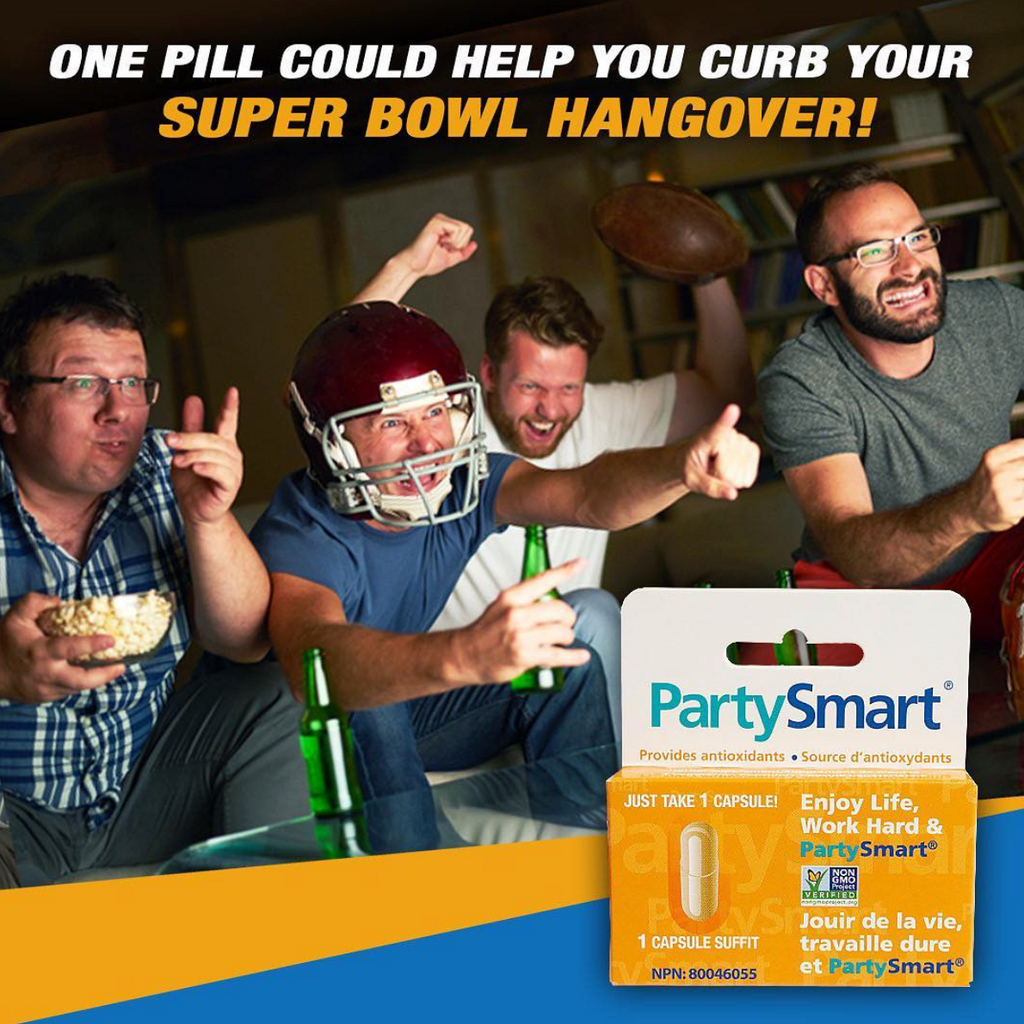Do your buddies a favour, have PartySmart ready. Skip the hangover.